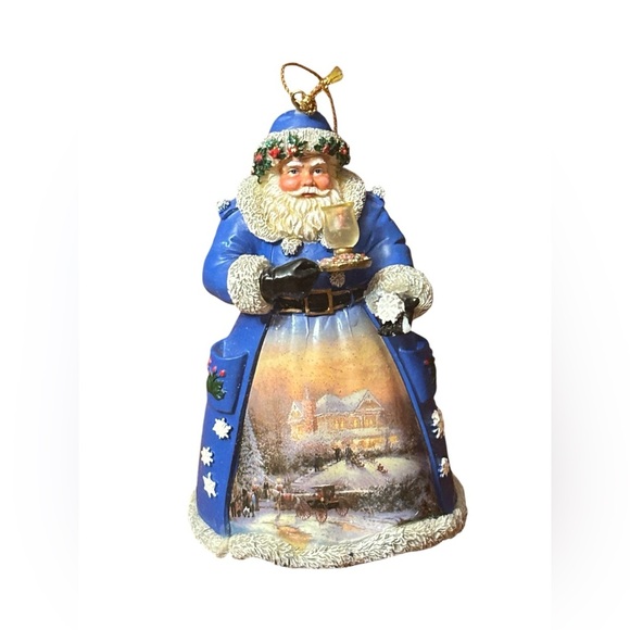 2003 Thomas Kinkade Old World Santa's Christmas Heirloom Ornament - Picture 11 of 11